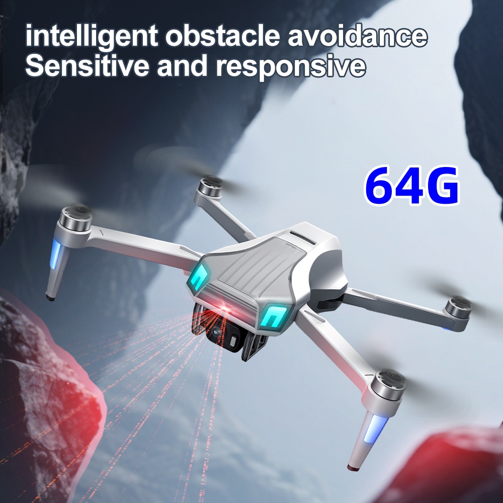 Drone Gimbal 2 Axis - NCZOBOE U55 GPS Drone met scherm-afstandsbediening,